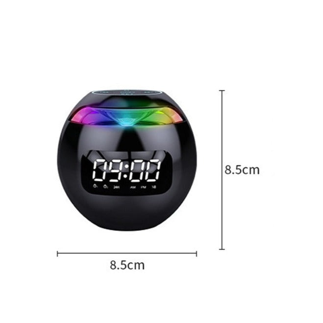 Bluetooth-compatible Speaker with Clock - Sky Fox Tech
