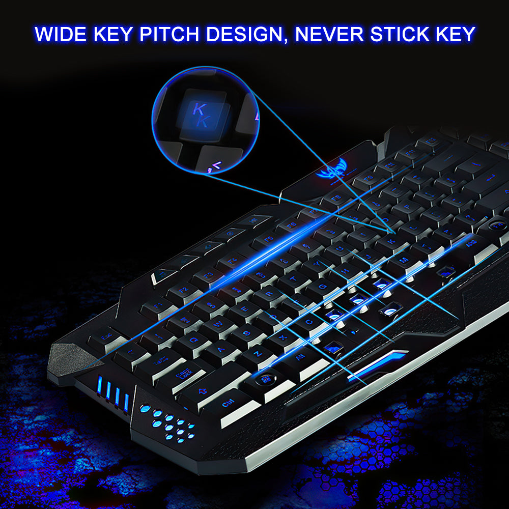 114 Keys Full Key Keyboard - Sky Fox Tech