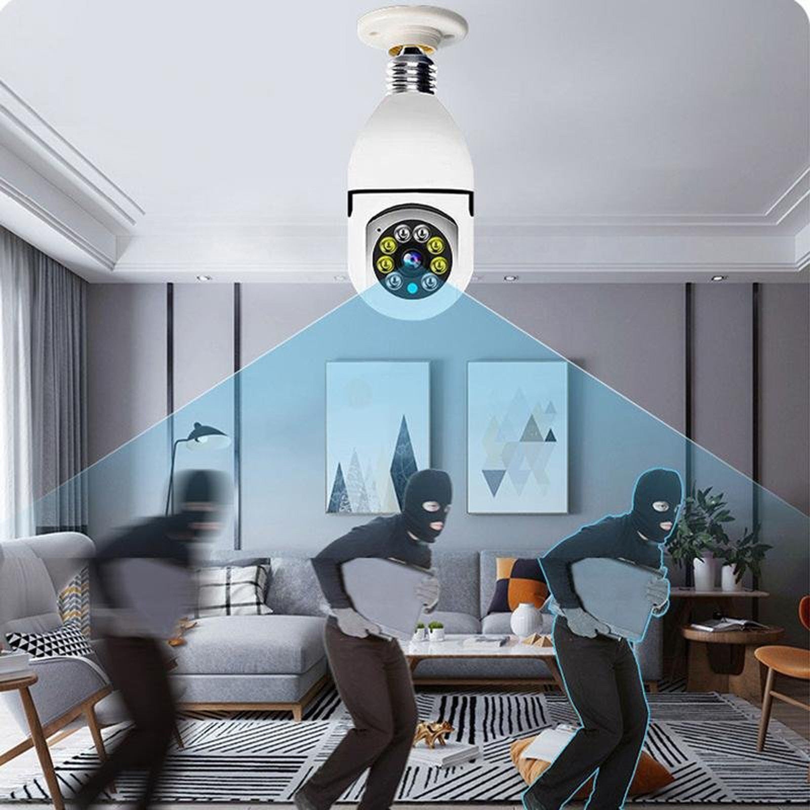 WIFI Surveillance Camera Bulb - Sky Fox Tech