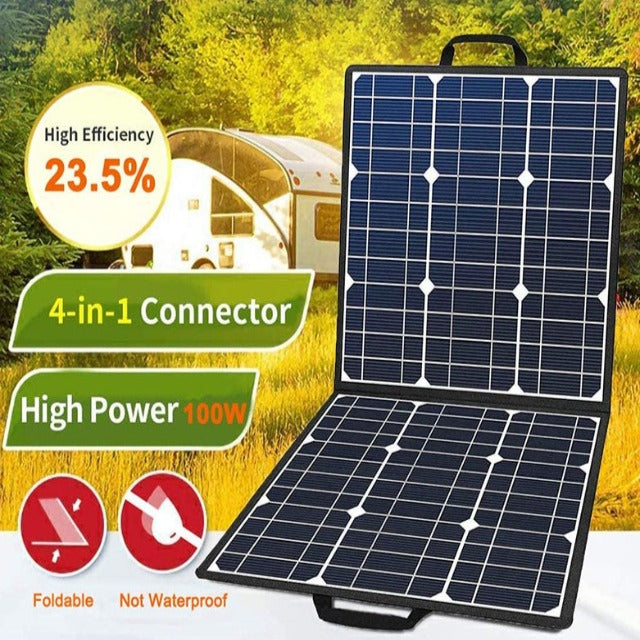 18V Portable Solar Panel - Sky Fox Tech