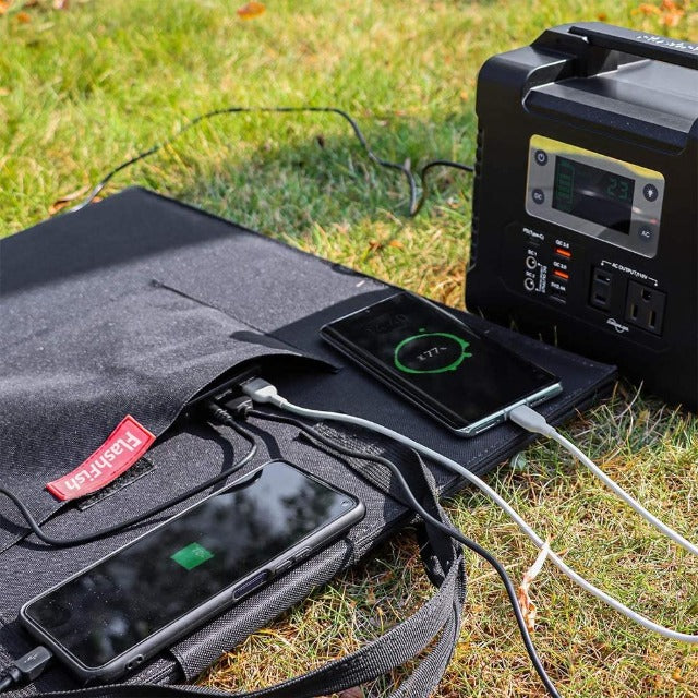 18V Portable Solar Panel - Sky Fox Tech