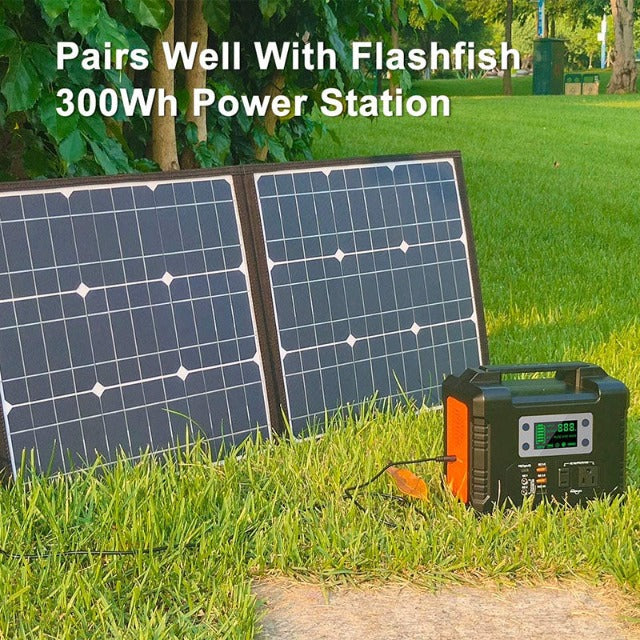 18V Portable Solar Panel - Sky Fox Tech