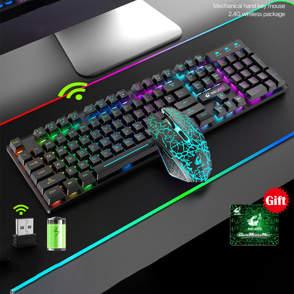Gaming Mouse Keyboard Set - Sky Fox Tech