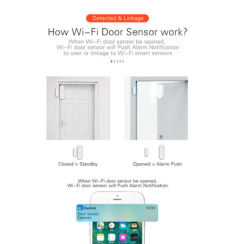 Smart Door Sensor - Sky Fox Tech